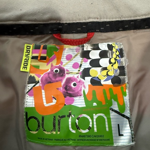 Burton Women's Dry Ride ski snowboard pants size L - Picture 4 of 10